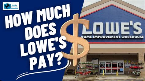 how much does lowes foods pay